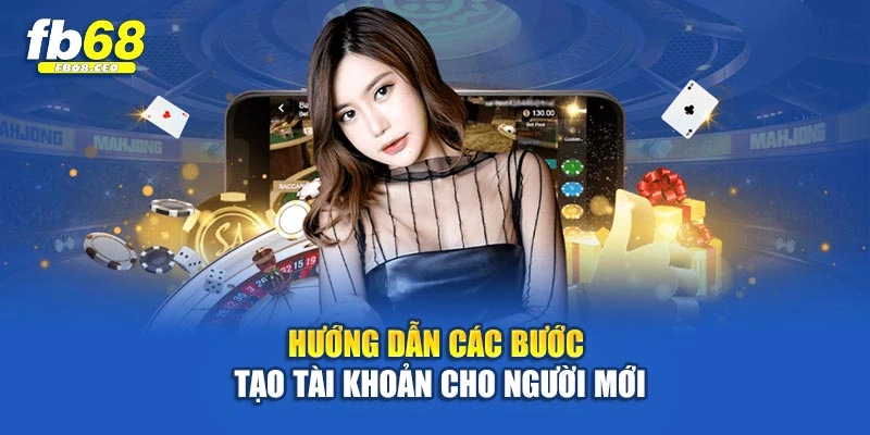 Hướng dẫn các bước tạo tài khoản cho người mới